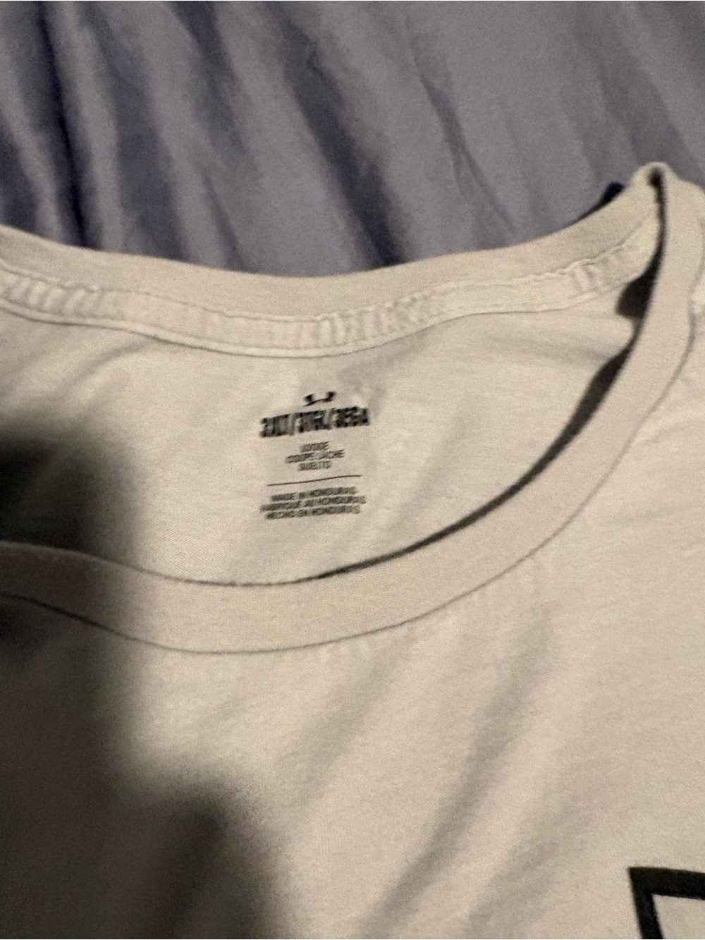 Under Armour Men’s Light Gray Crew Neck Tee - Neutral Gray